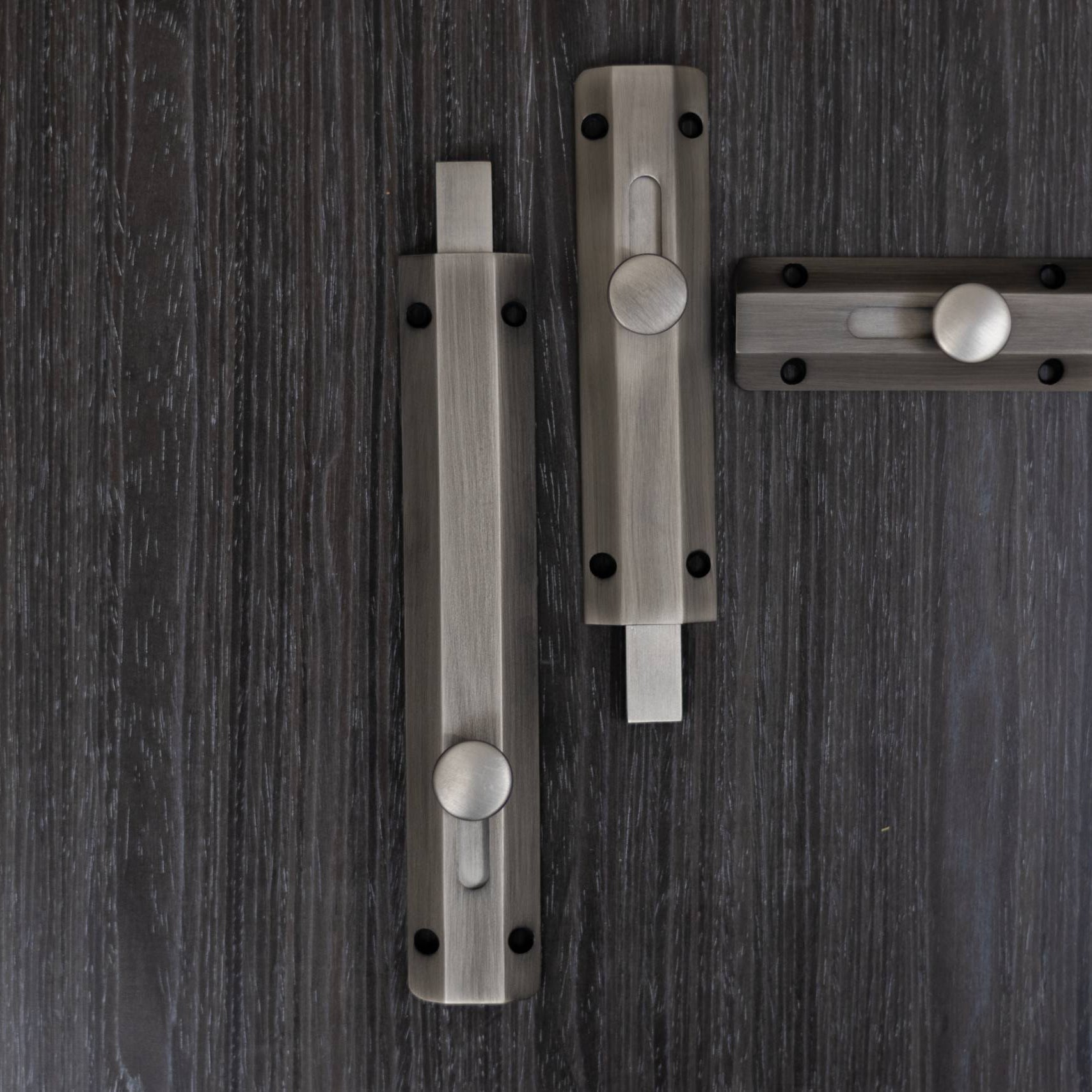 Atlantic Solid Brass Surface Door Bolt 8"