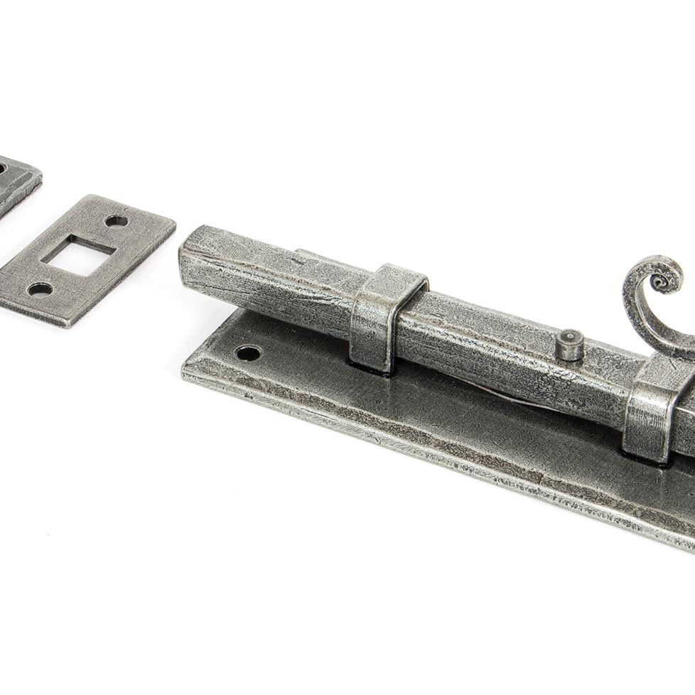 From The Anvil's Pewter Patina Shepherd's Crook Universal Bolt