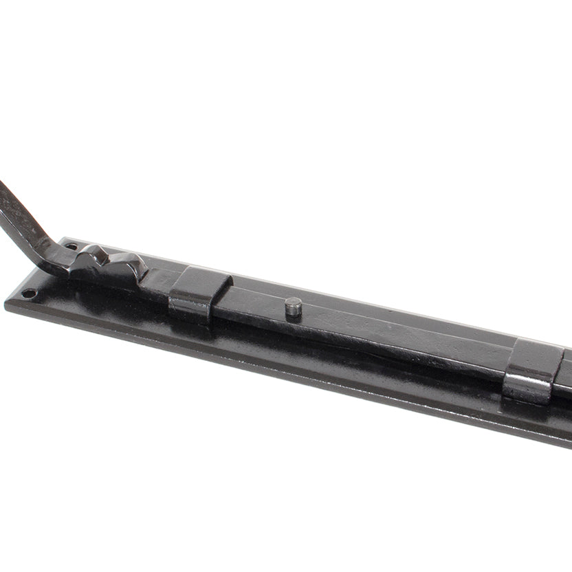 From The Anvil's Black French Door Bolt