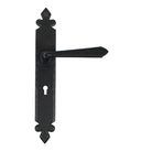 From The Anvil's Black Cromwell Lever Lock Set