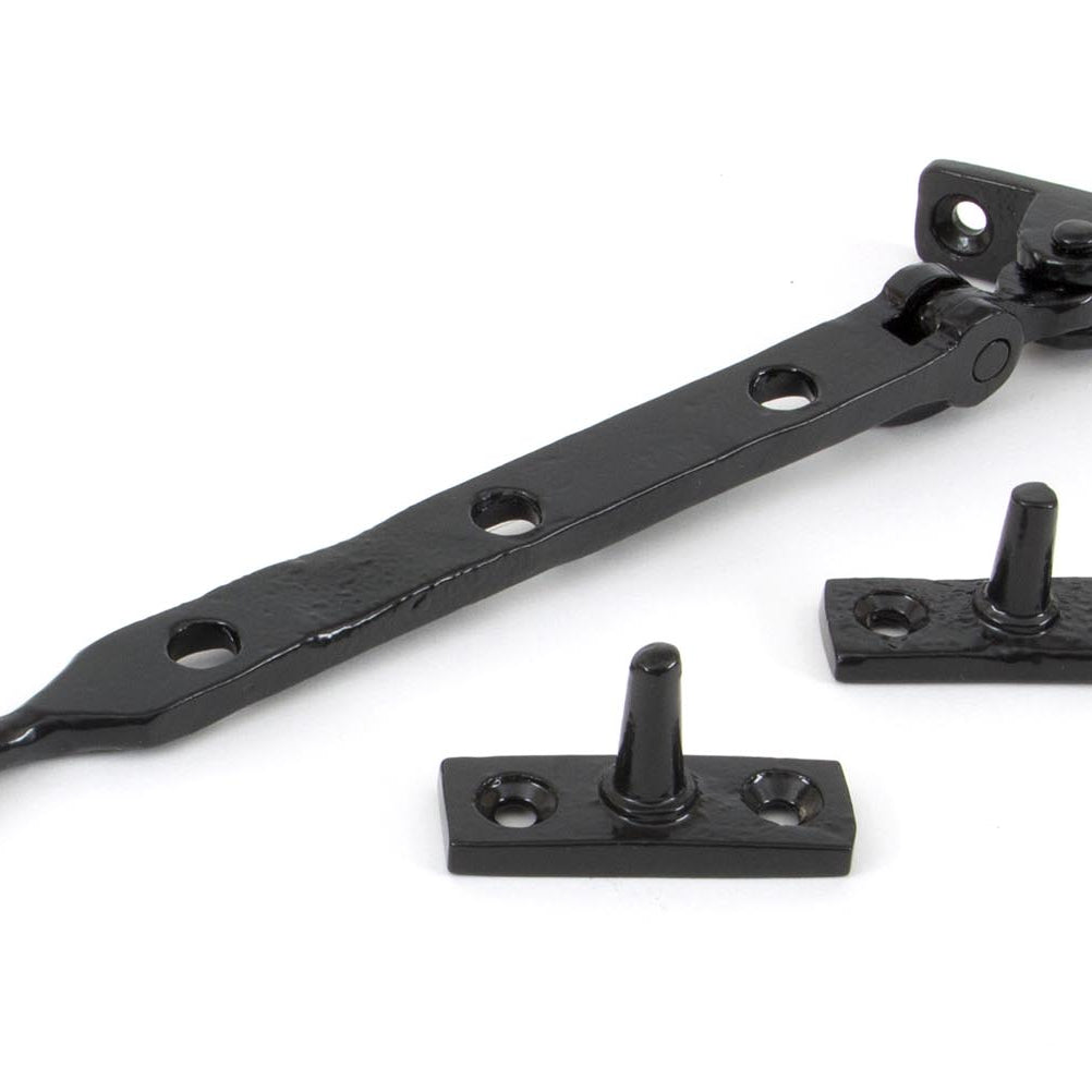 From The Anvil's Black Handmade Peardrop Stay