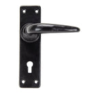 From The Anvil's Black Smooth Lever Lock Set