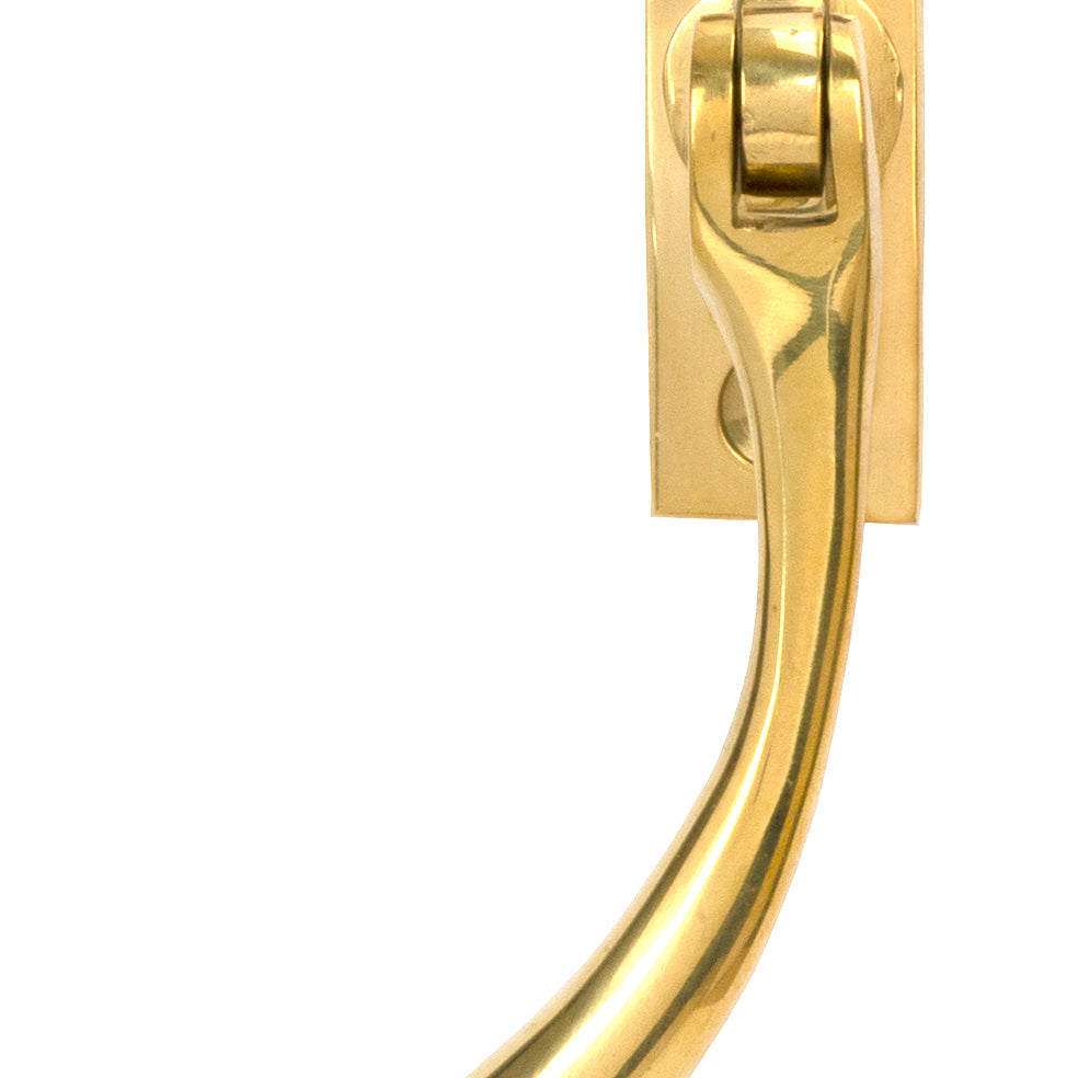 From The Anvil's Polished Brass Slim Peardrop Espag