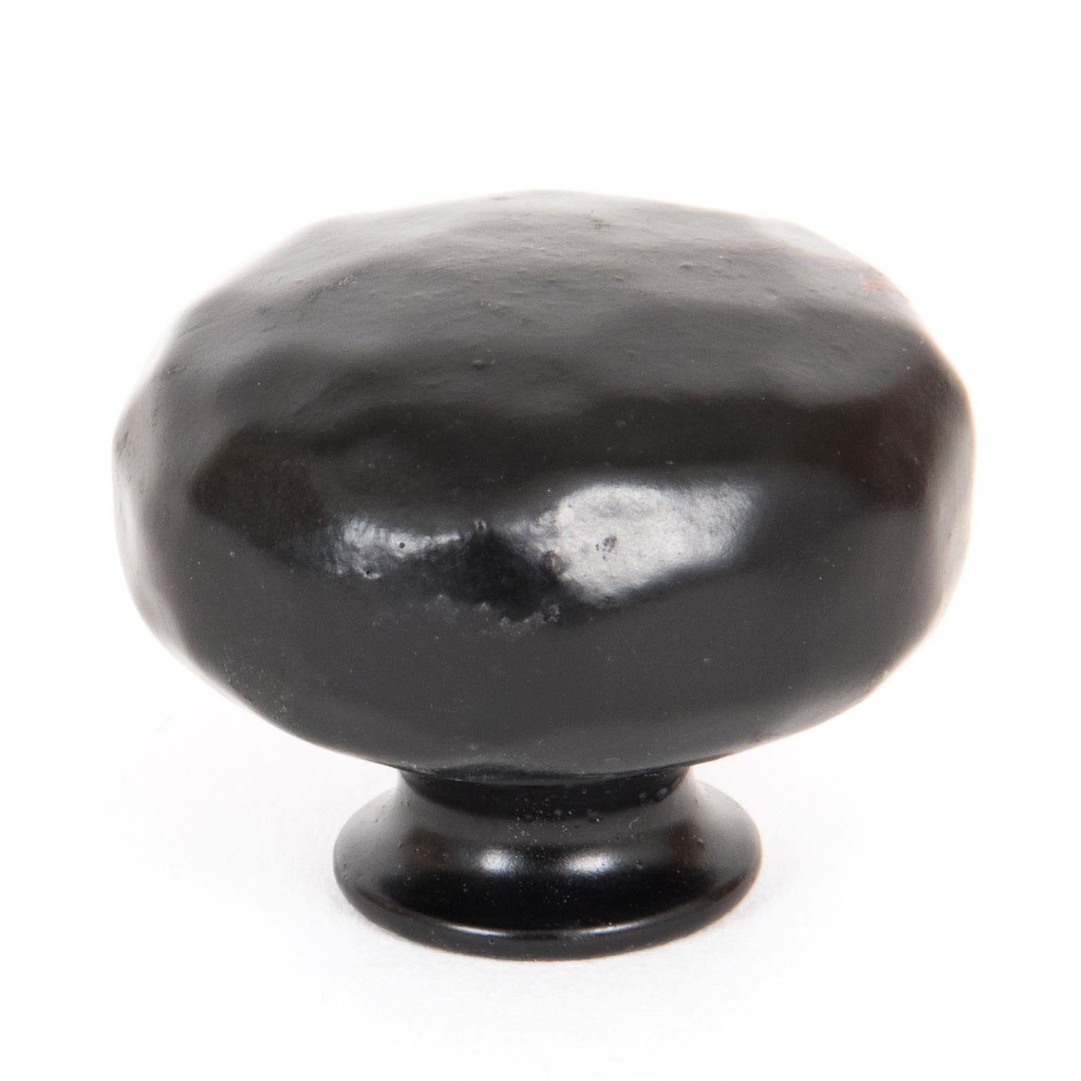 From The Anvil's Black Elan Cabinet Knob