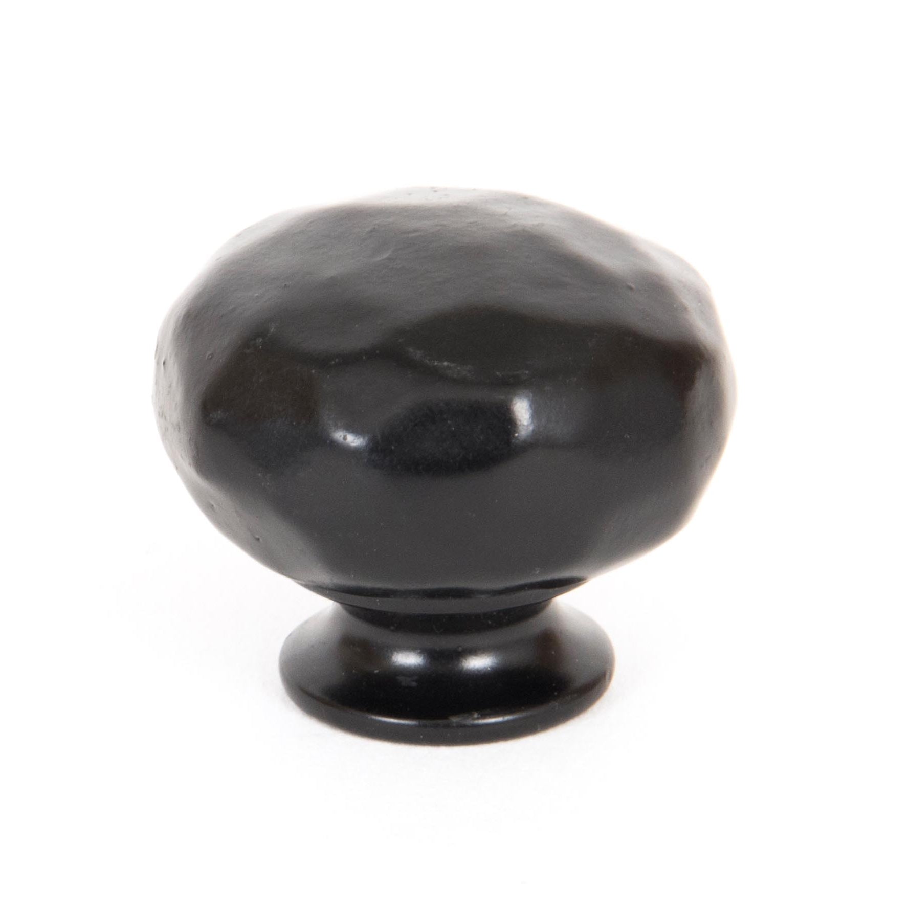 From The Anvil's Black Elan Cabinet Knob