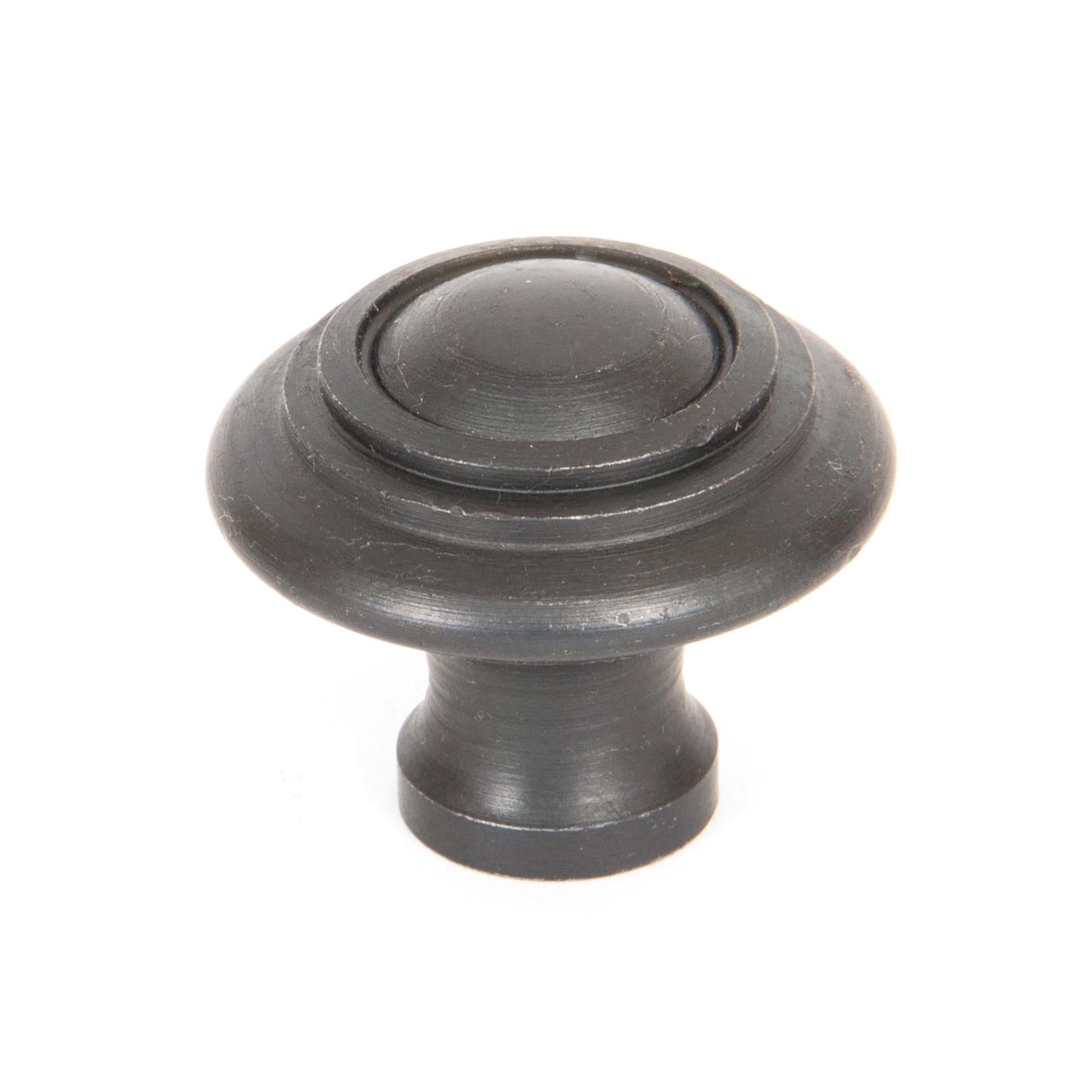 From The Anvil's Beeswax Ringed Cabinet Knob