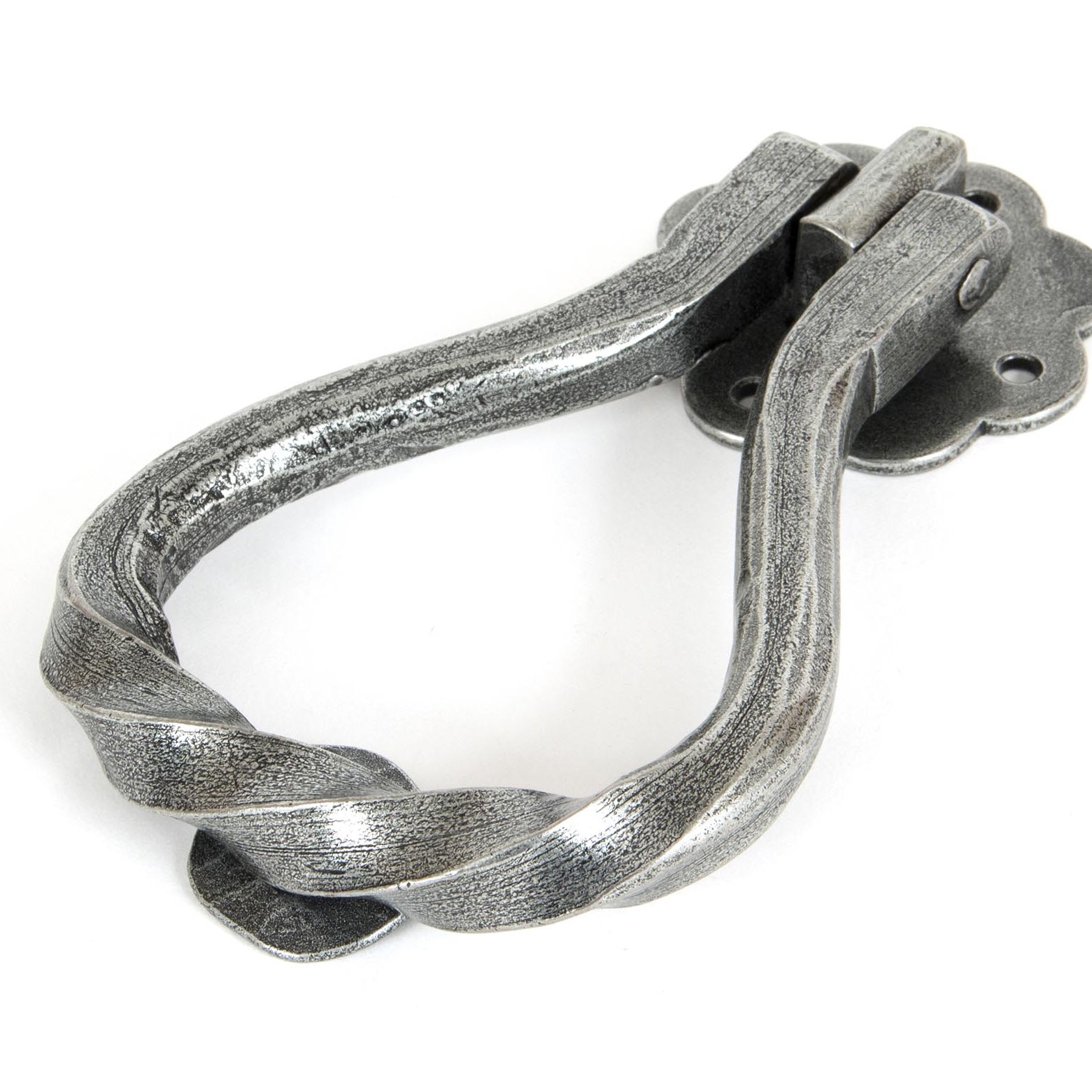 From The Anvil's Pewter Patina Pear Shaped Door Knocker