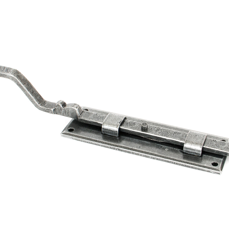 From The Anvil's Pewter Patina French Door Bolt