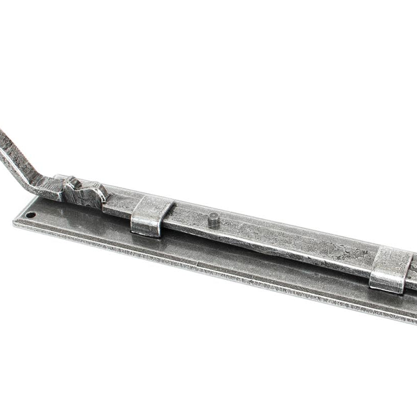 From The Anvil's Pewter Patina French Door Bolt