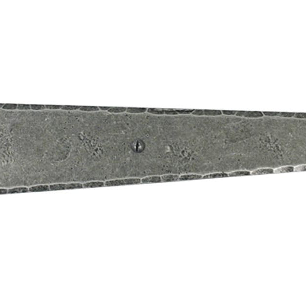 From The Anvil's Pewter Patina Penny End T Hinge (pair)