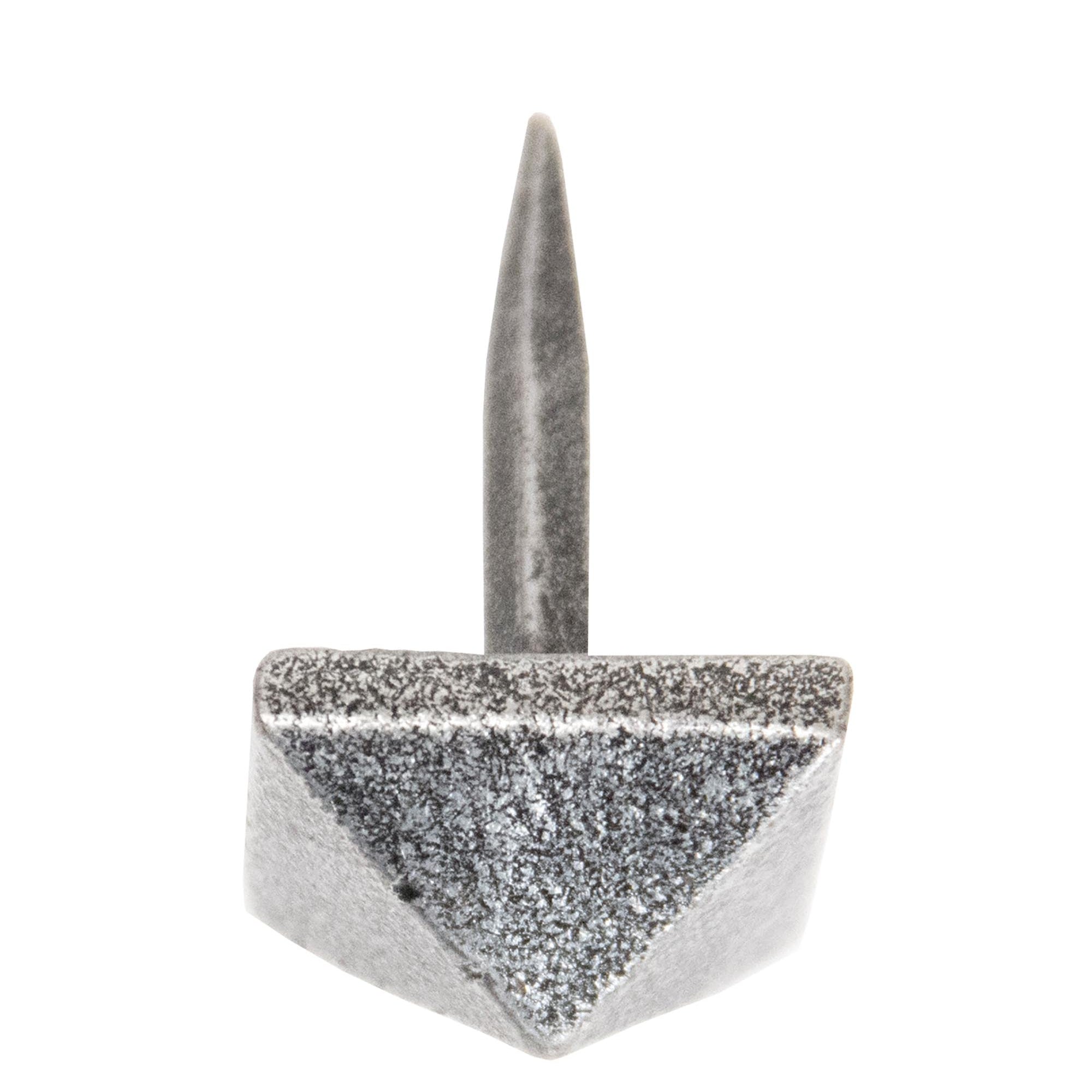From The Anvil's Pewter Patina Pyramid Door Stud