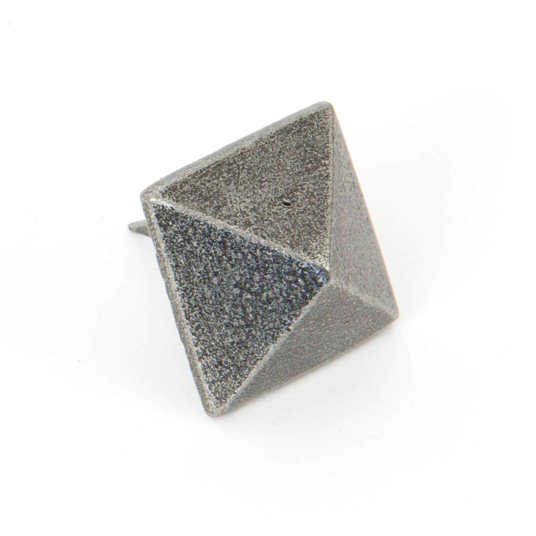 From The Anvil's Pewter Patina Pyramid Door Stud