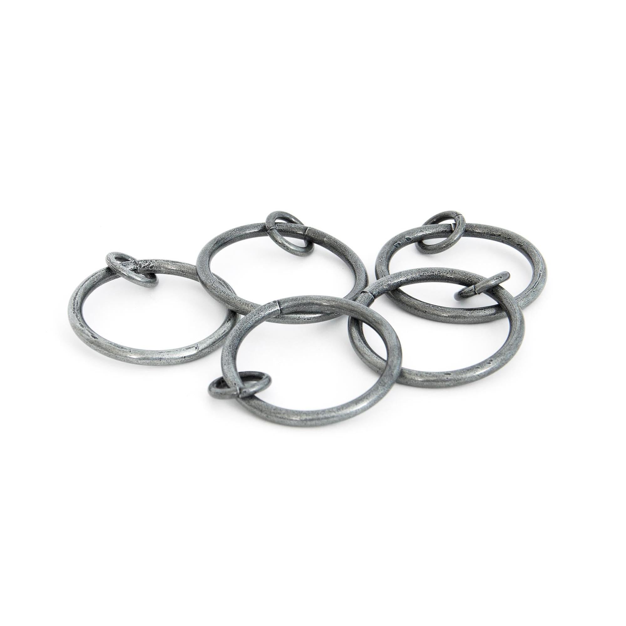 From The Anvil's Pewter Patina Curtain Ring