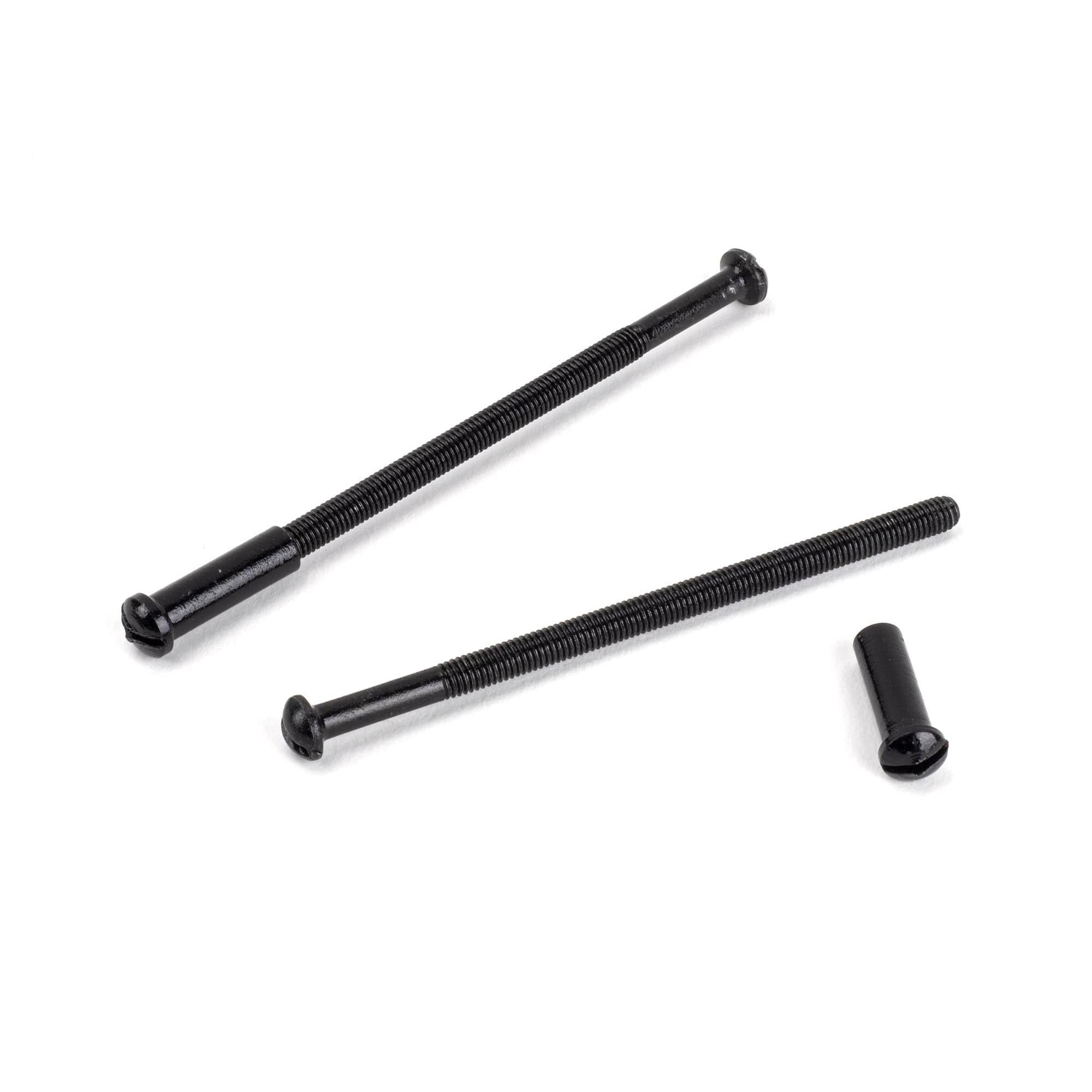 From The Anvil's Black 5mm Male & Female Screws (2)