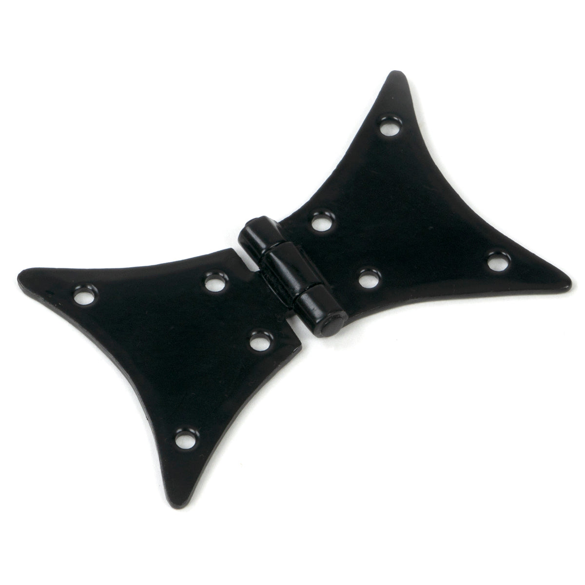 From The Anvil's Black Butterfly Hinge (pair)