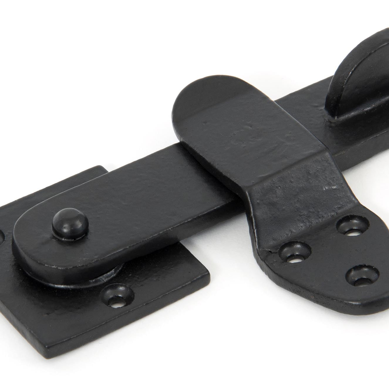 From The Anvil's Black Privacy Latch Set
