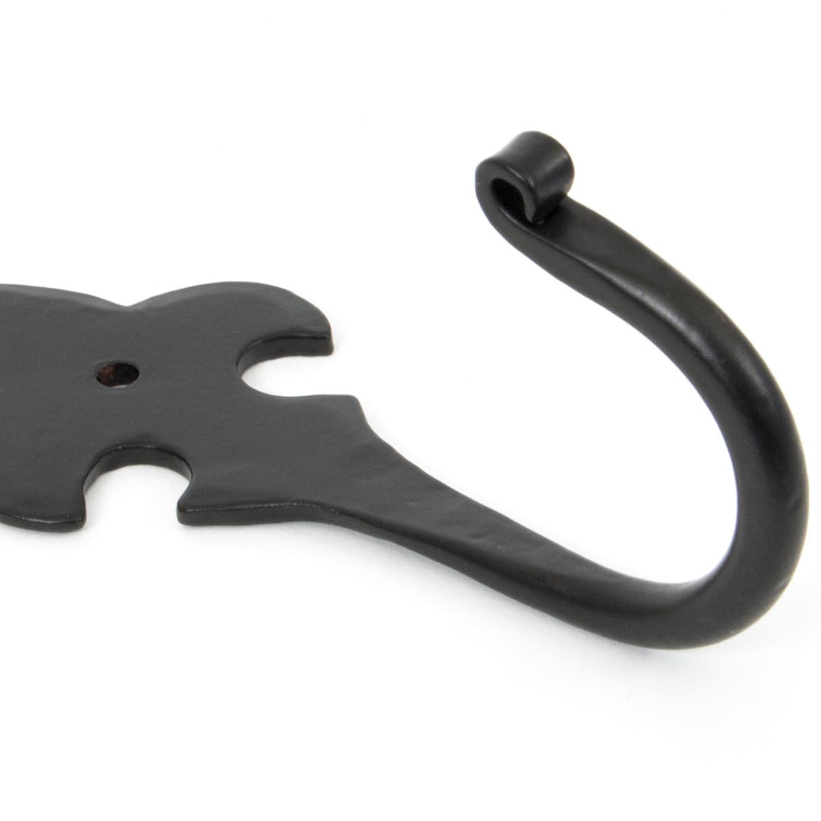 From The Anvil's Black Fleur-De-Lys Coat Hook