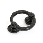 From The Anvil's Black 4" Ring Door Knocker