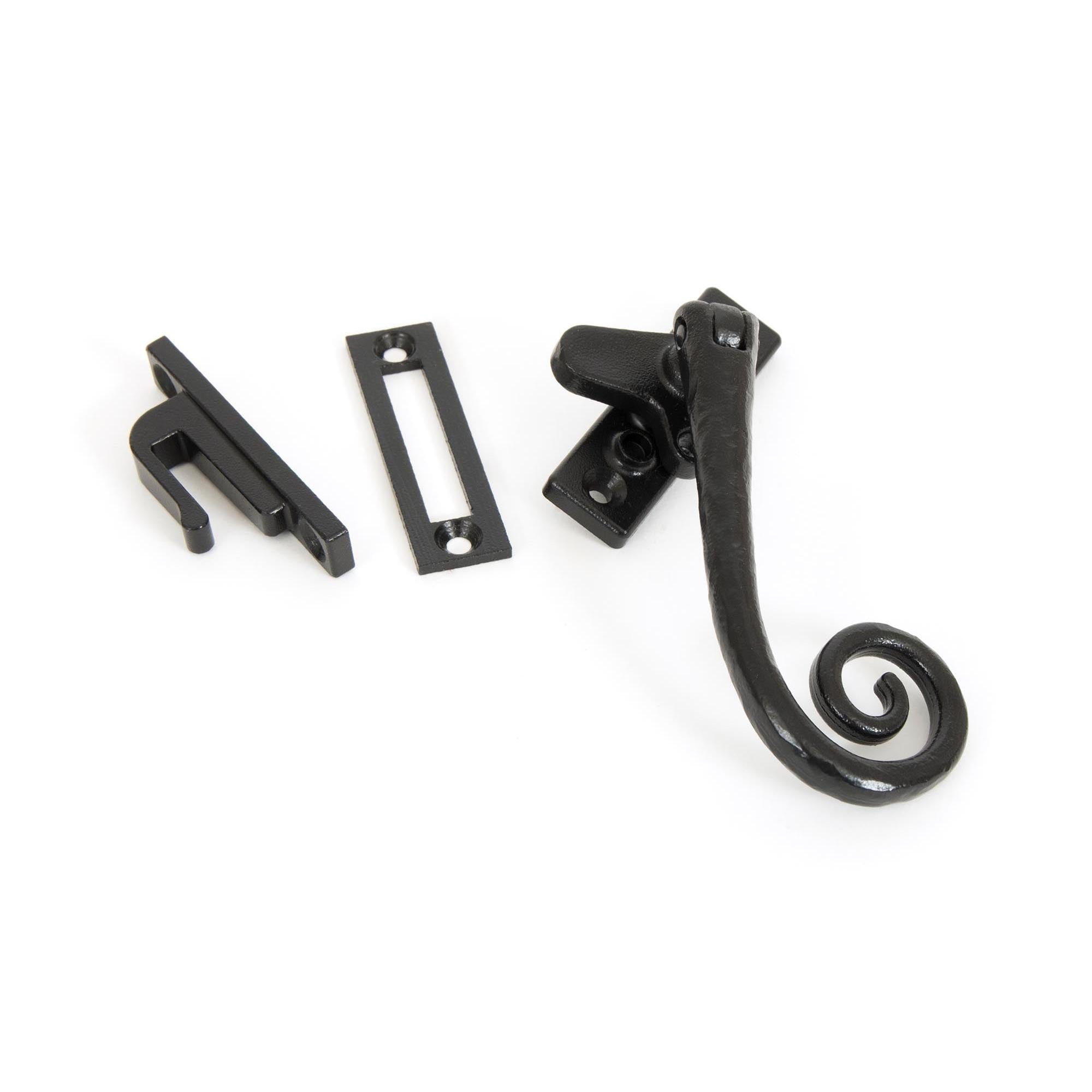 From The Anvil's Black Locking Deluxe Monkeytail Fastener