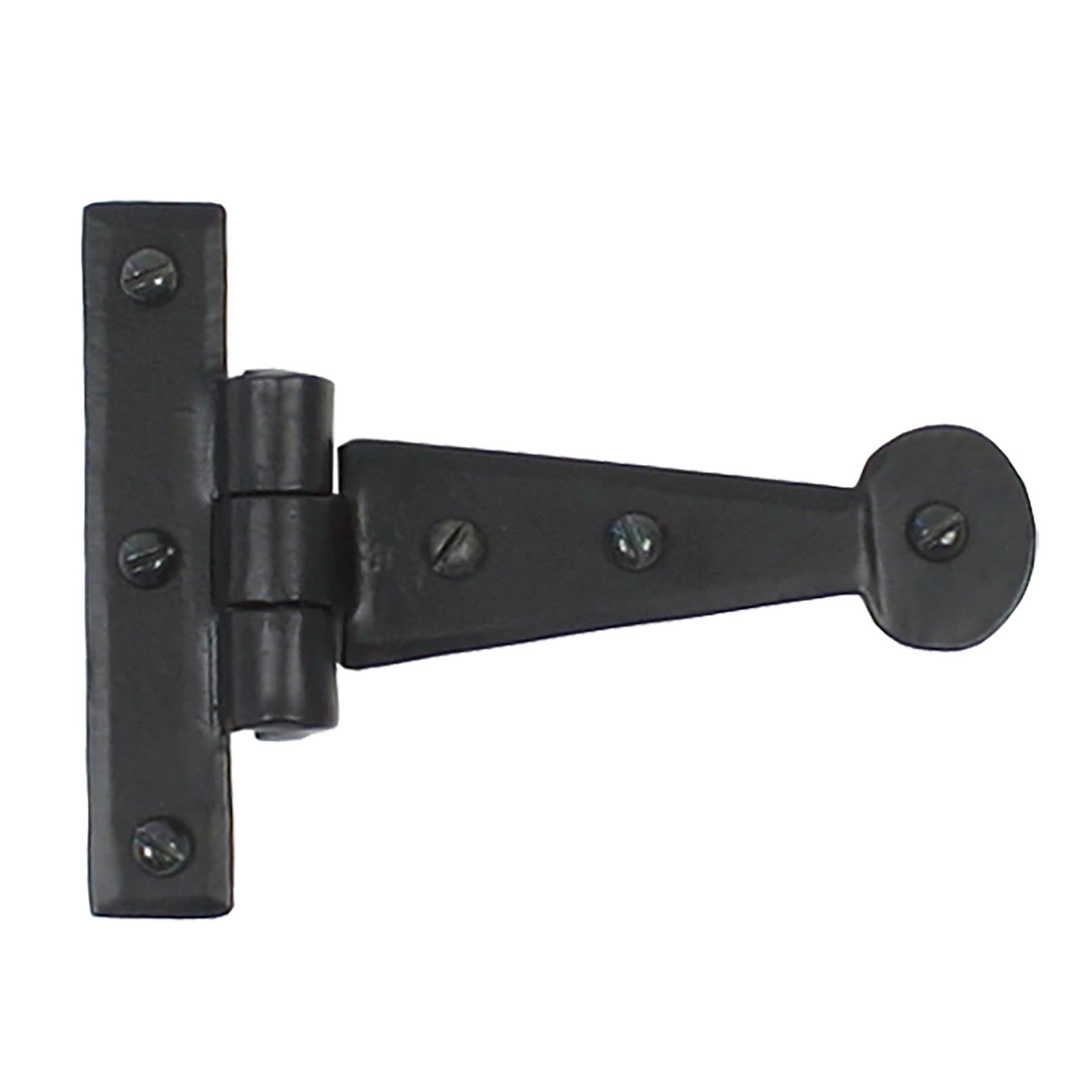 From The Anvil's Black Penny End T Hinge (pair)
