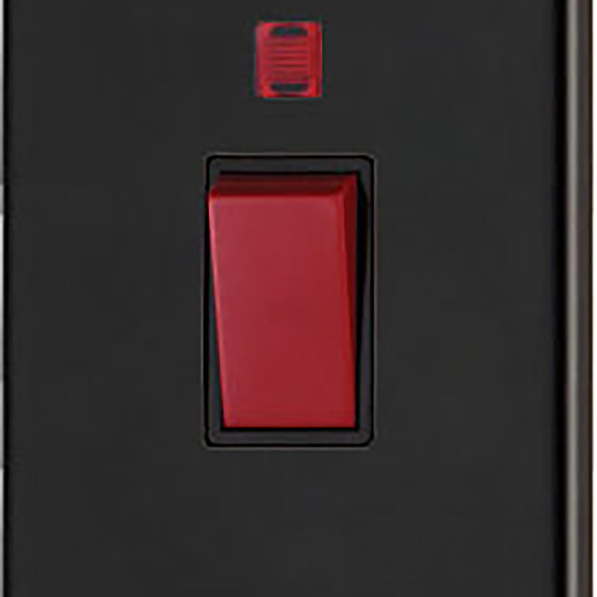From The Anvil's Matt Black Double Plate Cooker Switch