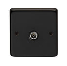 From The Anvil's Matt Black TV Socket