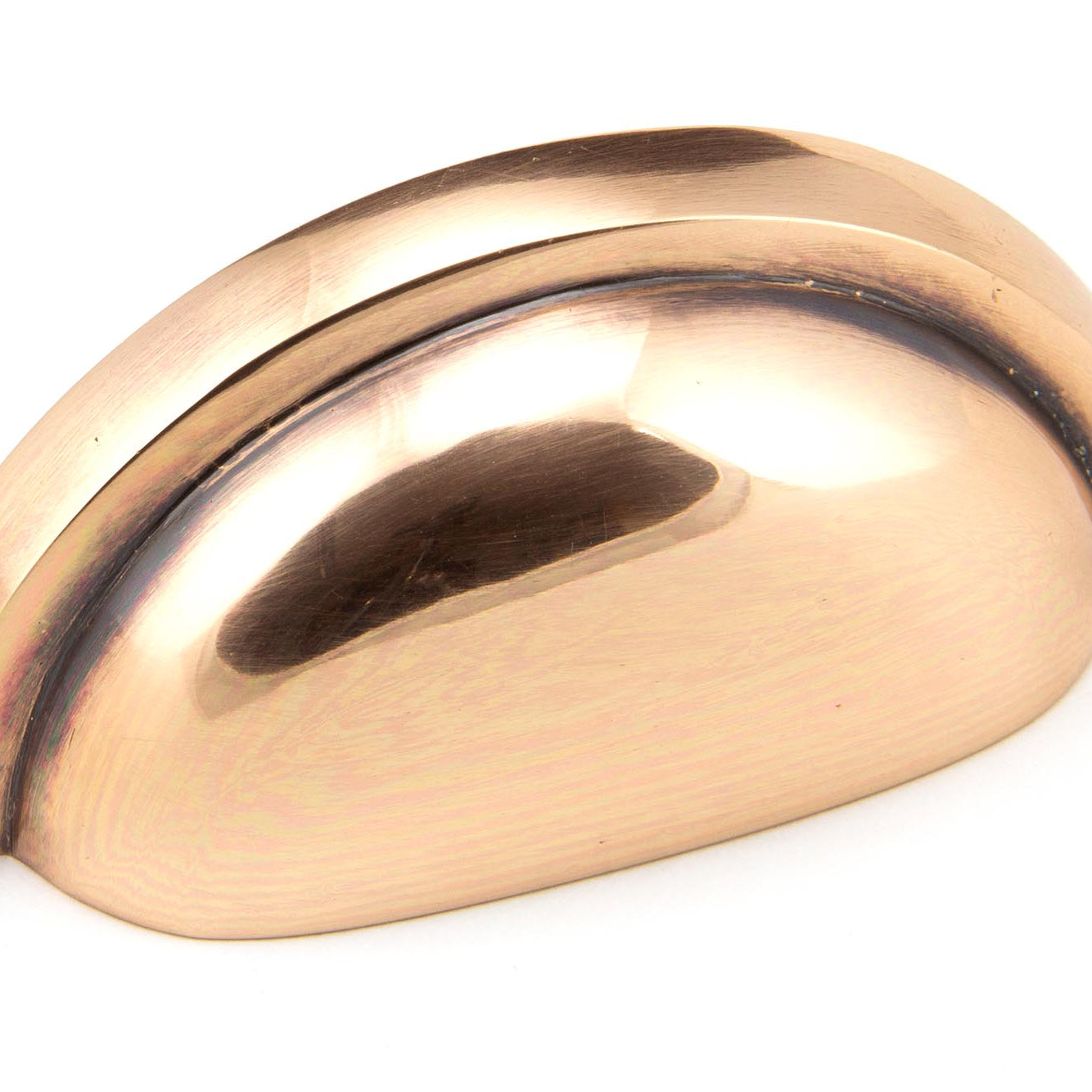From The Anvil's Polished Bronze Regency Concealed Drawer Pull