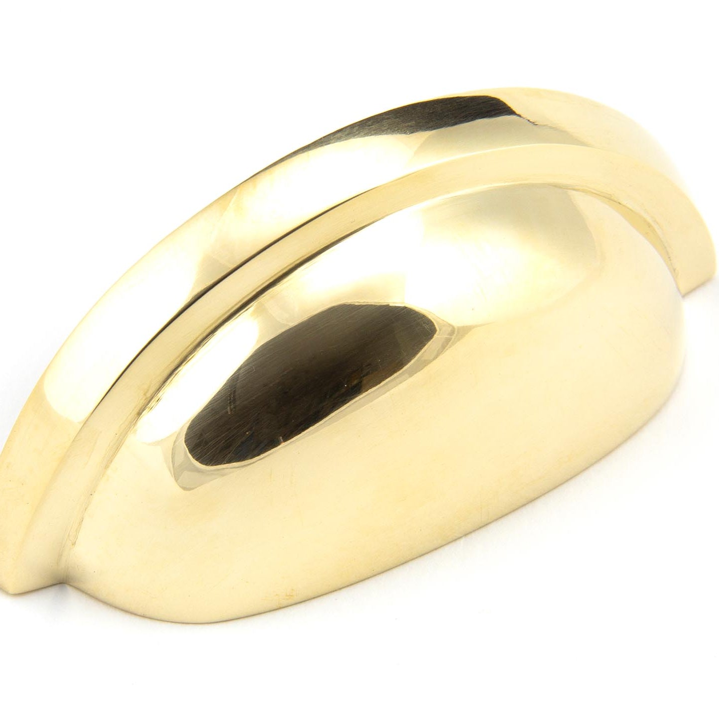 From The Anvil's Polished Brass Regency Concealed Drawer Pull