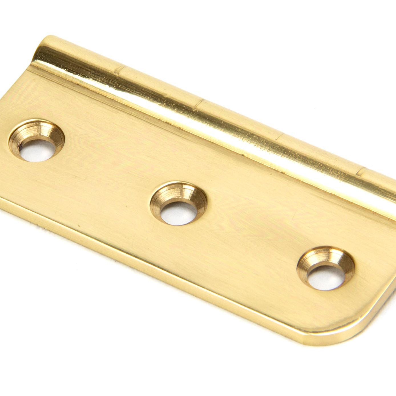 From The Anvil's Polished Brass Dummy Butt Hinge (single)