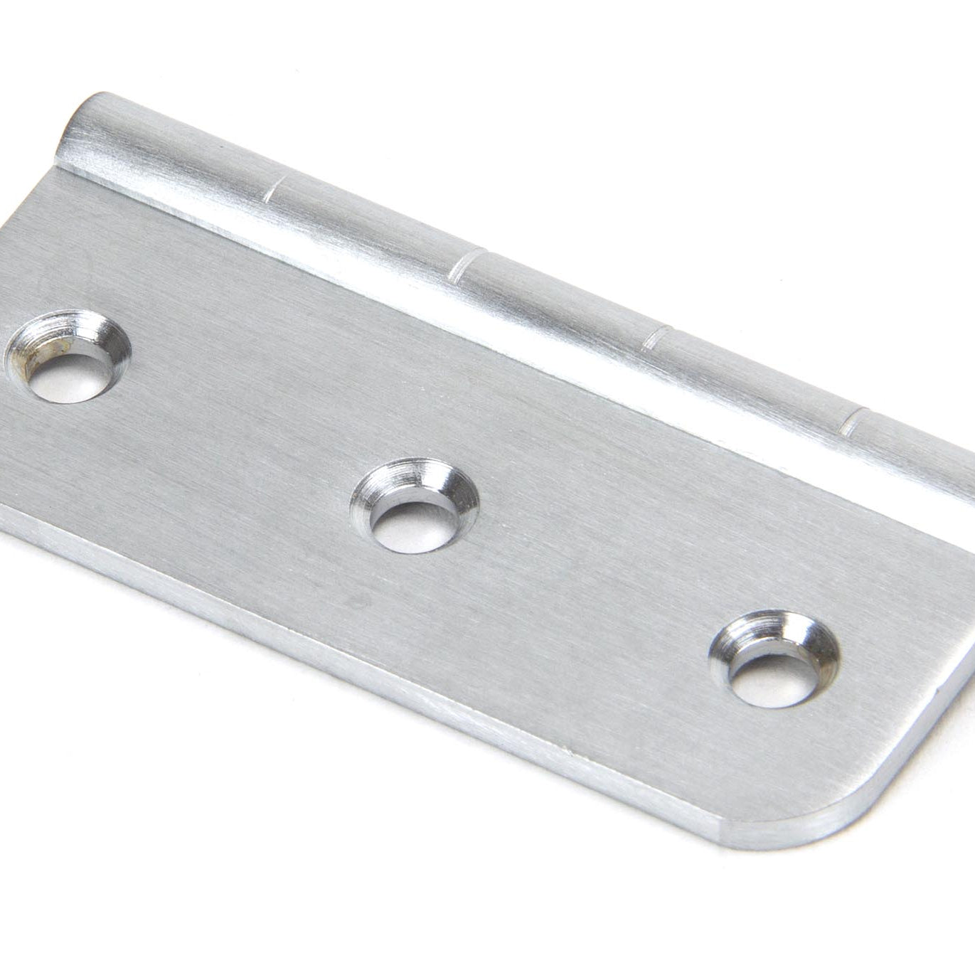From The Anvil's Satin Chrome Dummy Butt Hinge (single)