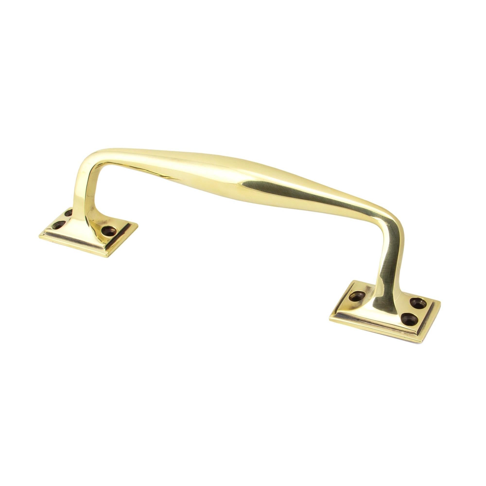 From The Anvil's Aged Brass Art Deco Pull Handle