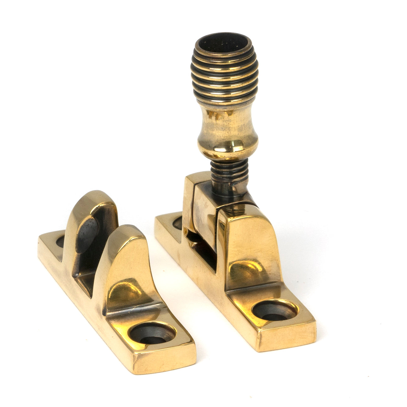 From The Anvil's Aged Brass Beehive Brighton Fastener