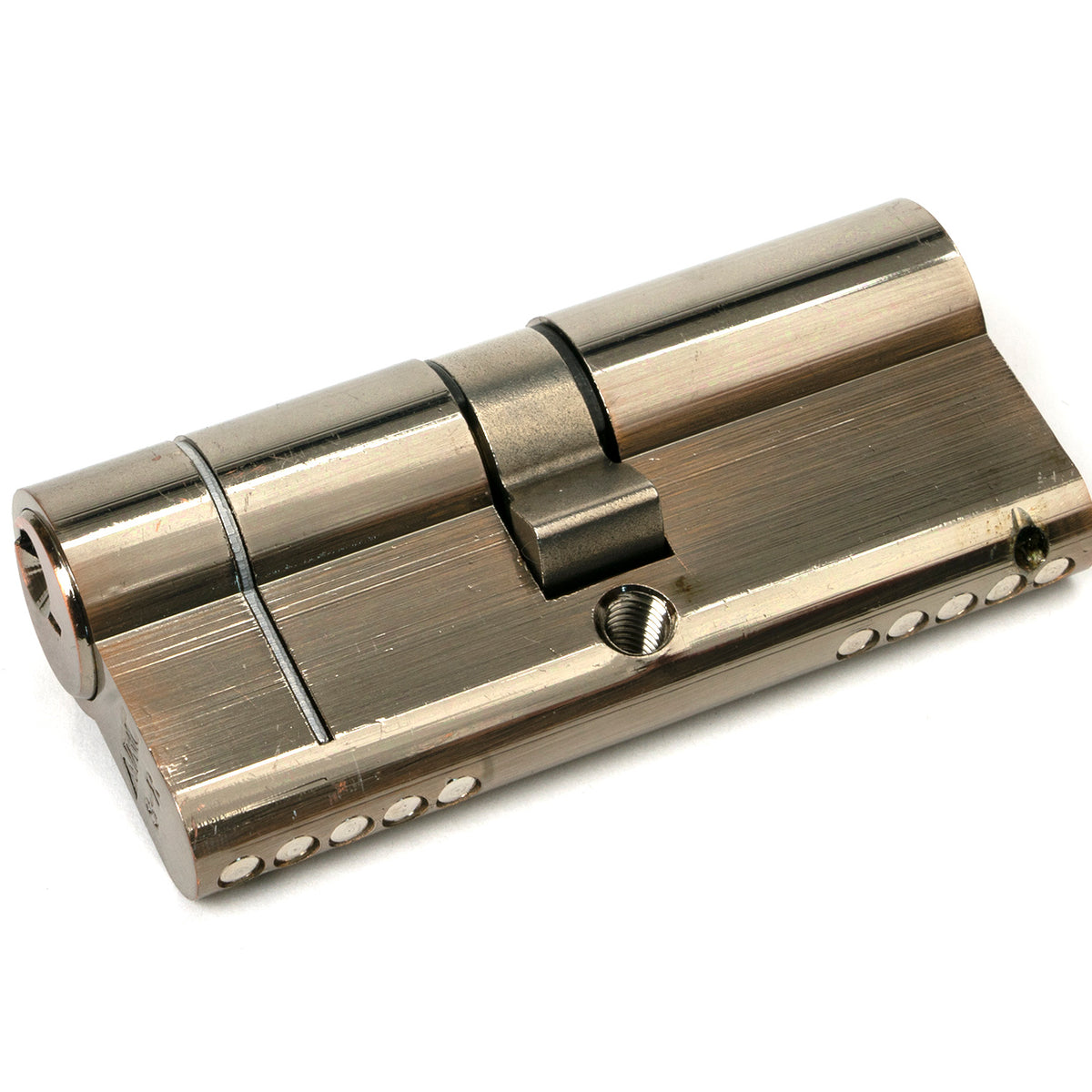 From The Anvil's Polished Bronze 5 Pin Euro Cylinder