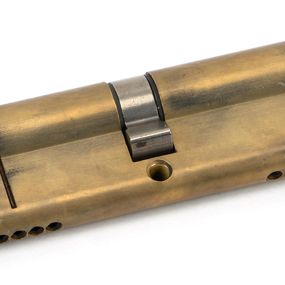 From The Anvil's Aged Brass 5 Pin Euro Cylinder