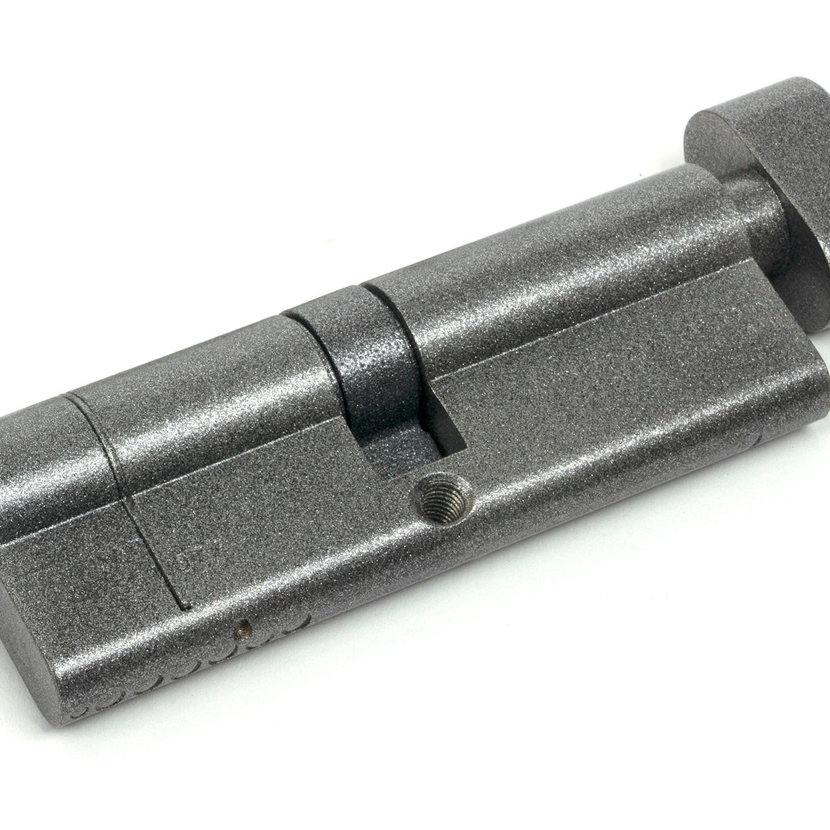 From The Anvil's Pewter Patina 5 Pin Euro Cylinder/Thumbturn