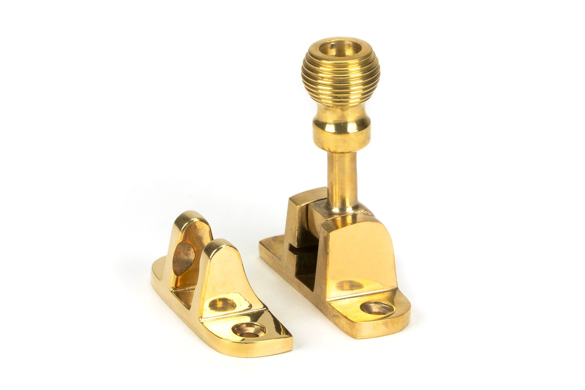From The Anvil's Polished Brass Beehive Brighton Fastener