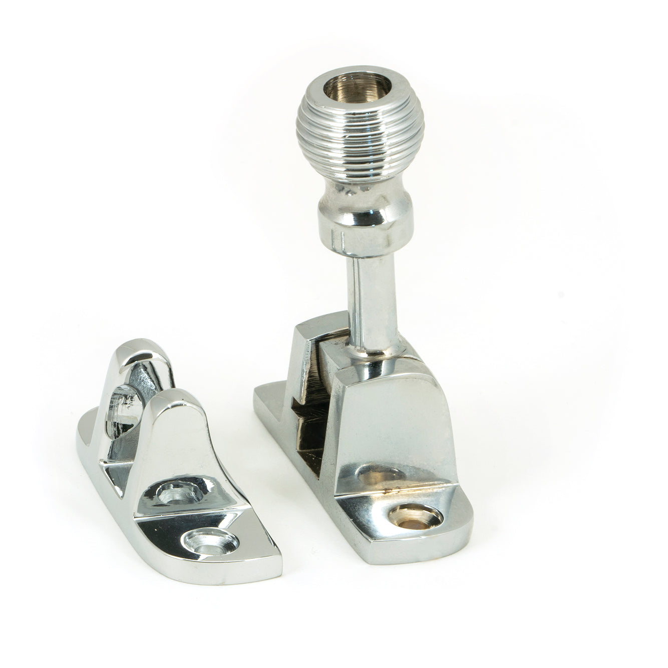 From The Anvil's Polished Chrome Beehive Brighton Fastener