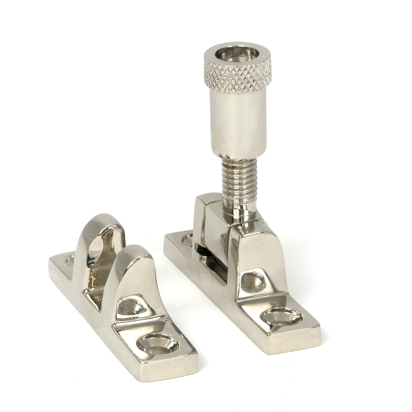 From The Anvil's Polished Nickel Brompton Brighton Fastener
