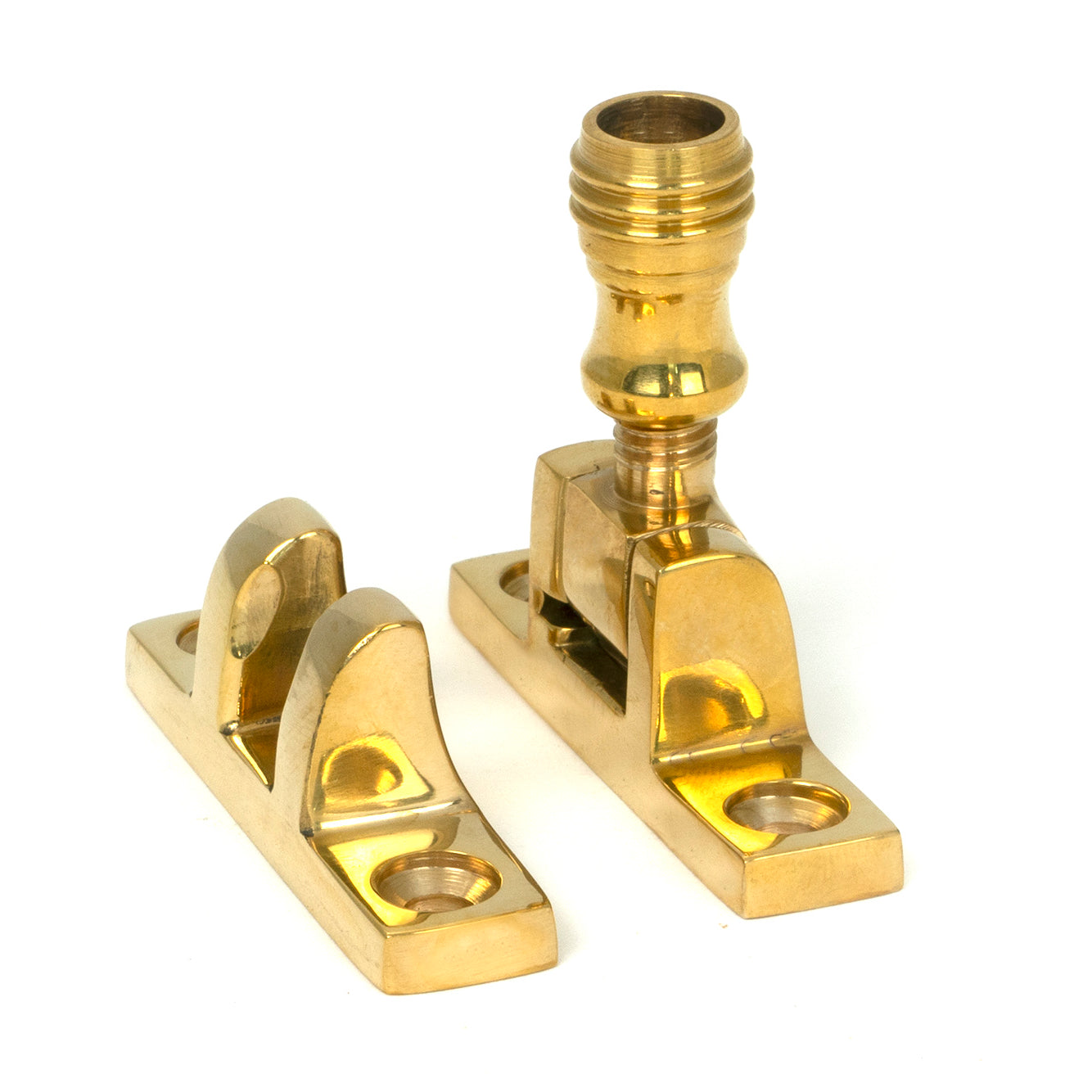 From The Anvil's Polished Brass Prestbury Brighton Fastener