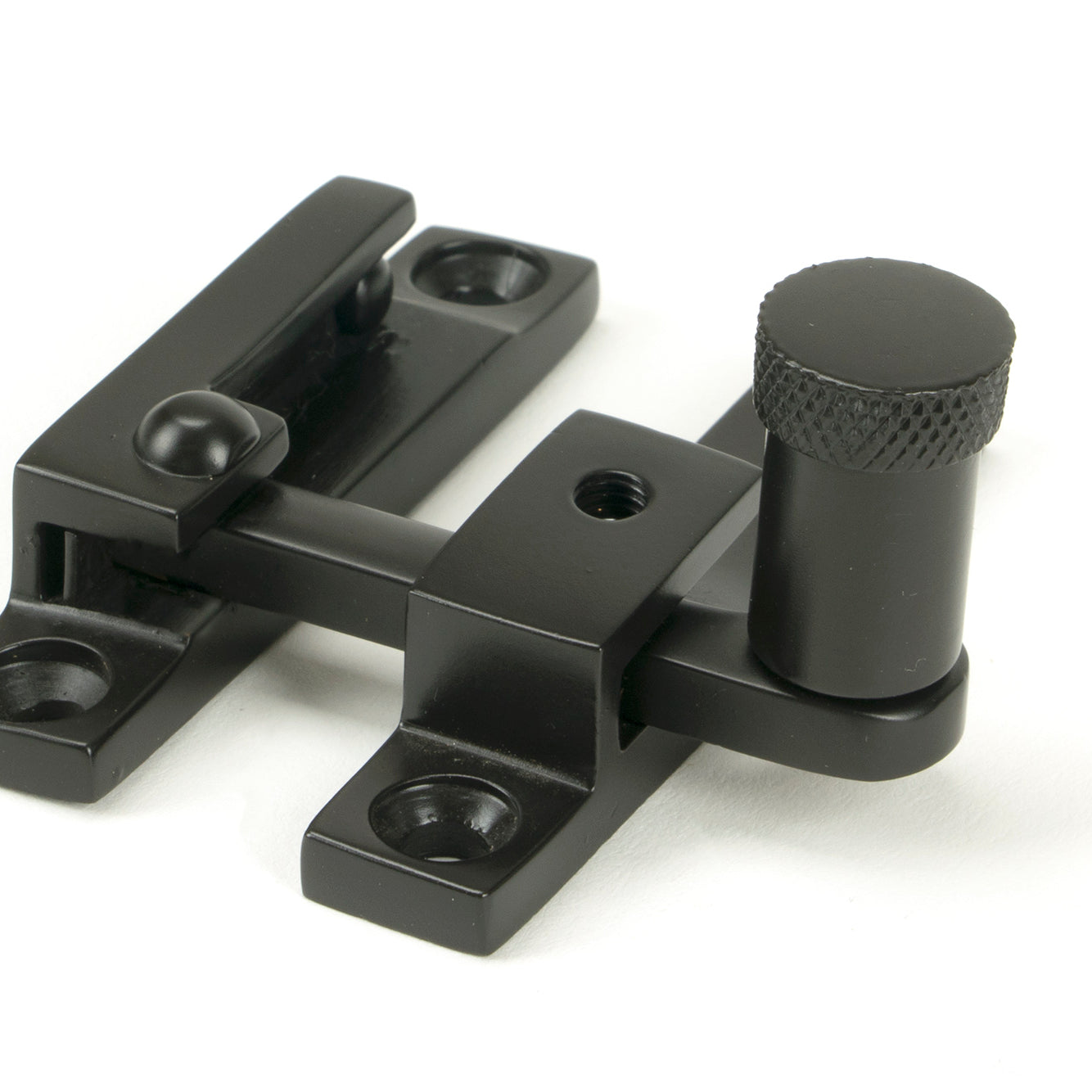 From The Anvil's Aged Bronze Brompton Quadrant Fastener - Narrow
