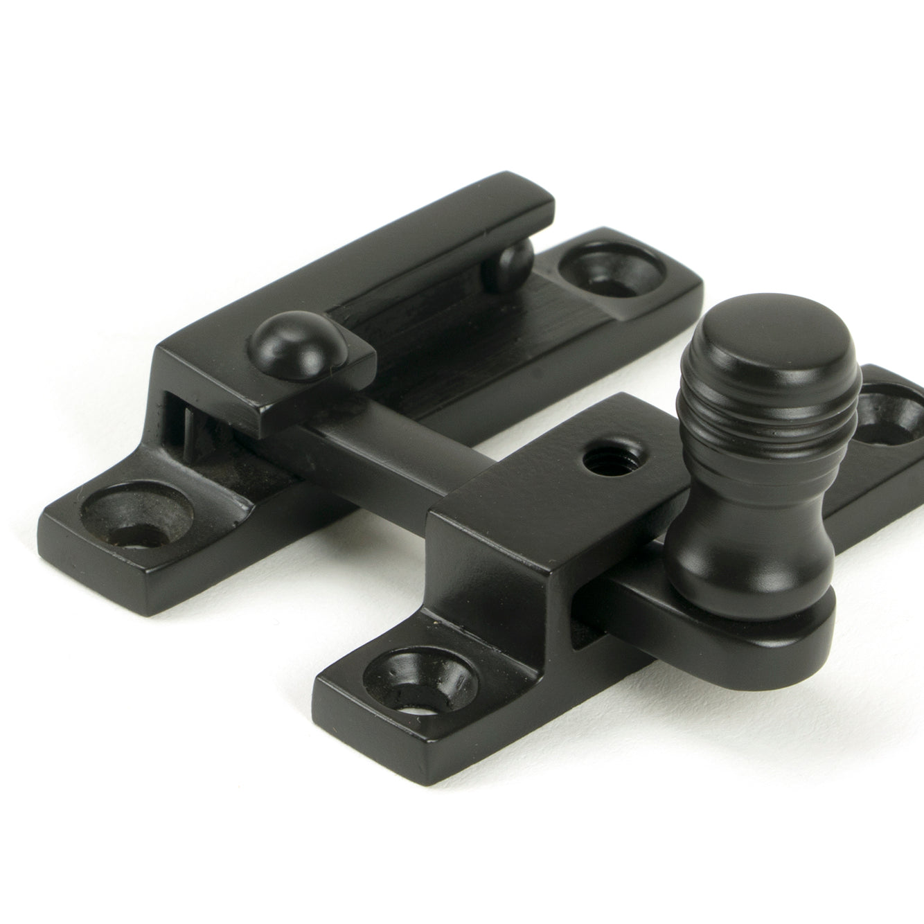 From The Anvil's Aged Bronze Prestbury Quadrant Fastener - Narrow