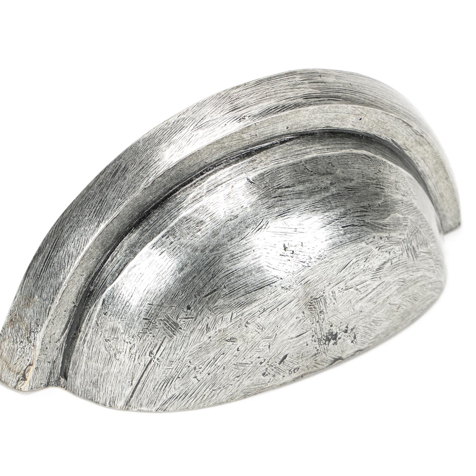 From The Anvil's Pewter Patina Regency Concealed Drawer Pull