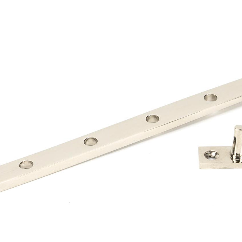 From The Anvil's Polished Nickel Brompton Stay