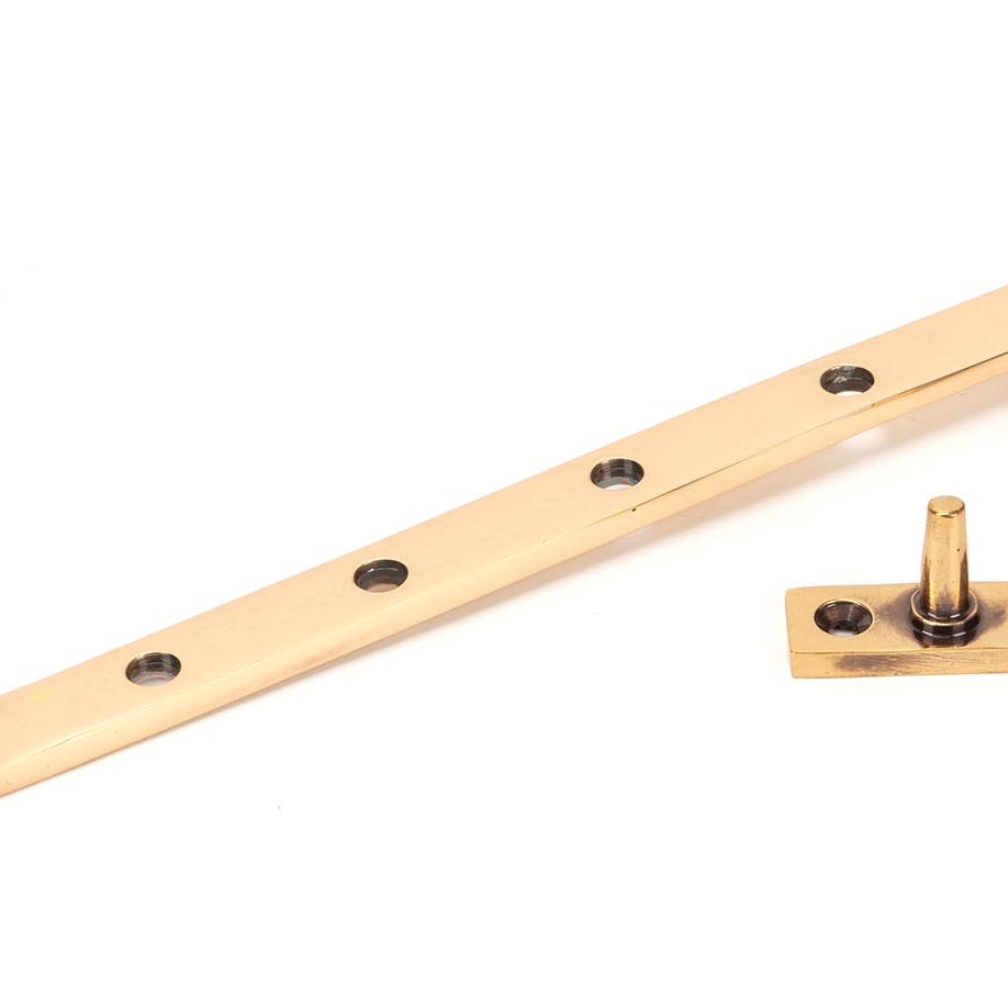 From The Anvil's Polished Bronze Brompton Stay