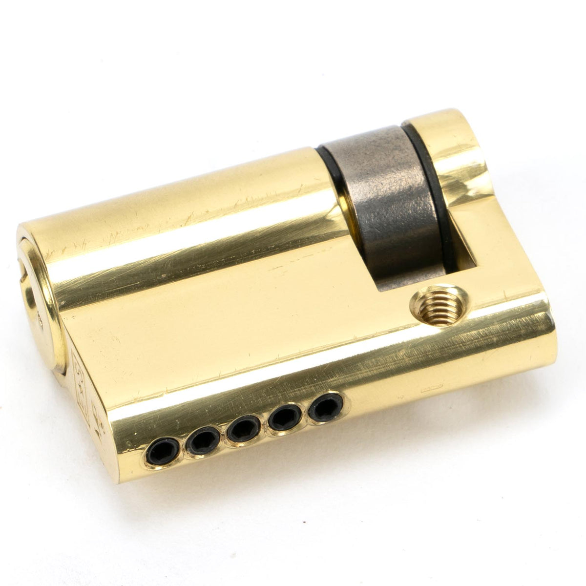 From The Anvil's Lacquered Brass 5 Pin Single Cylinder