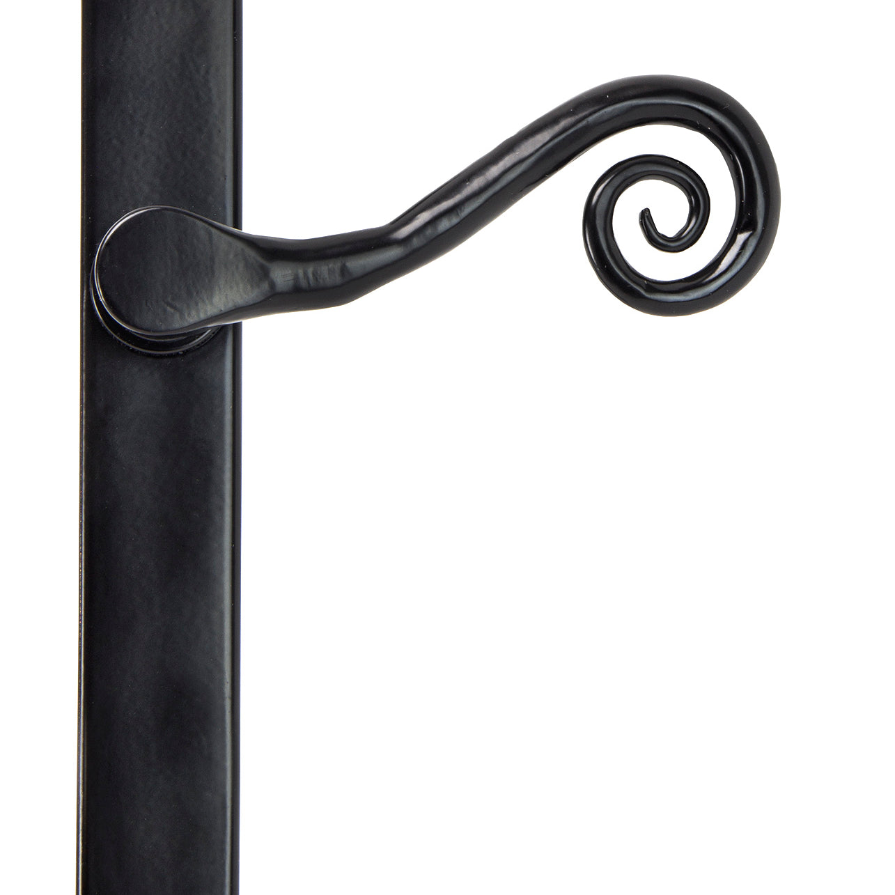 From The Anvil's Black Monkeytail Slimline Lever Espag. Latch Set