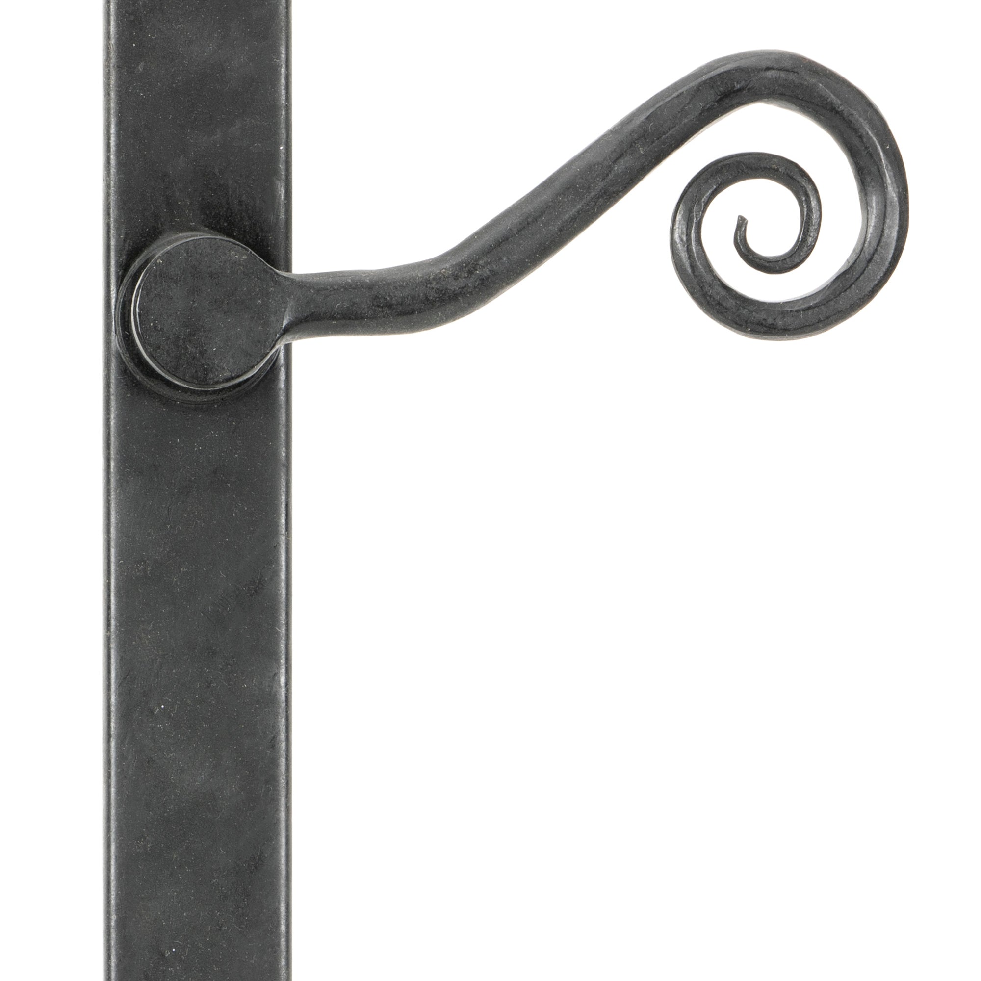 From The Anvil's External Beeswax Monkeytail Slimline Lever Espag. Latch Set