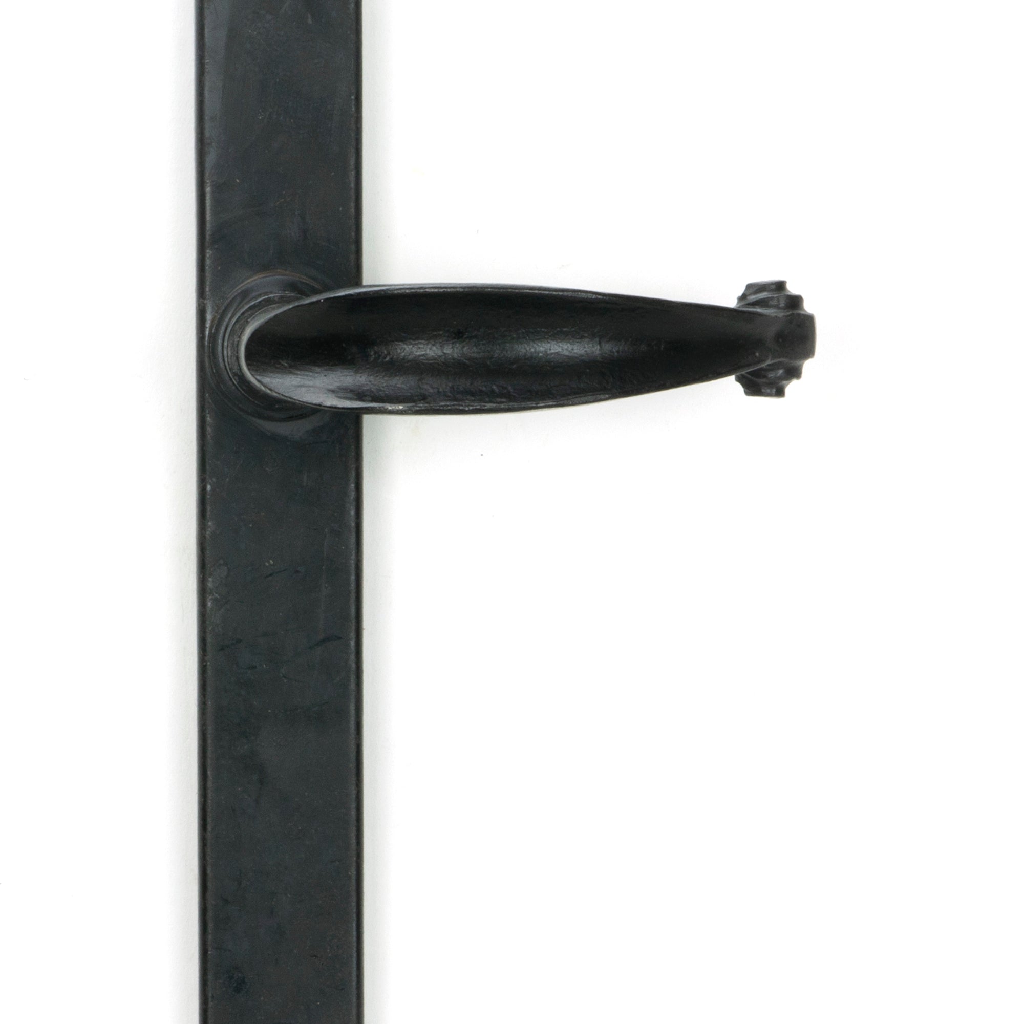 From The Anvil's External Beeswax Cottage Slimline Lever Espag. Latch Set