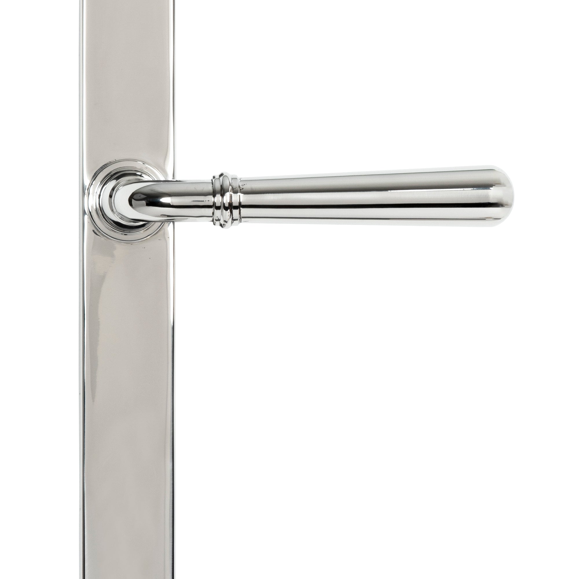 From The Anvil's Polished Marine SS (316) Newbury Slimline Lever Espag. Latch Set