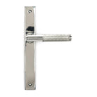 From The Anvil's Polished Marine SS (316) Brompton Slimline Lever Espag. Latch Set